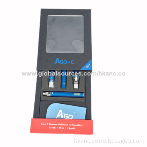 Herbal Devices 3-in-1 E Cigarette Starter Kits, 2014 New Design Ago-C